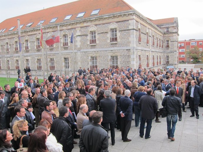 Concentración jueces, fiscales y abogados