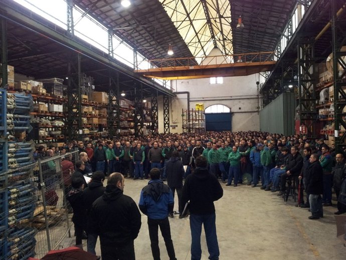 Asamblea de trabajadores de CAF Beasain