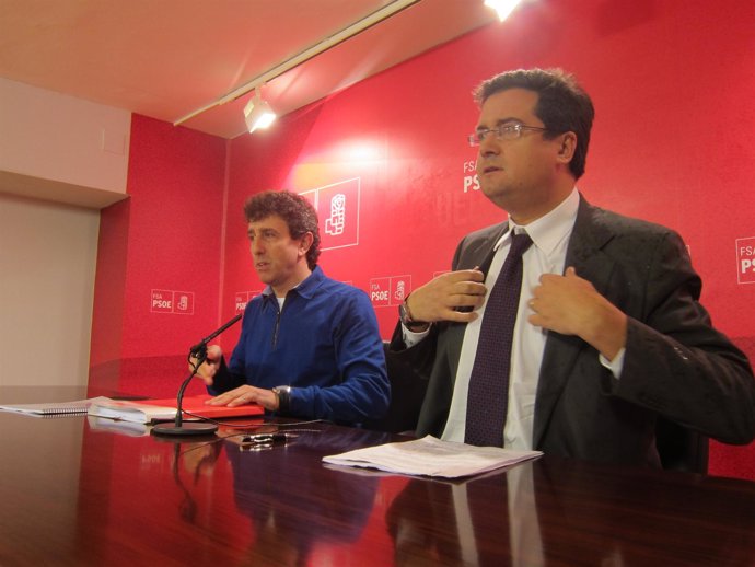 Gutiérrez (izquierda) y López, durante la rueda de prensa.
