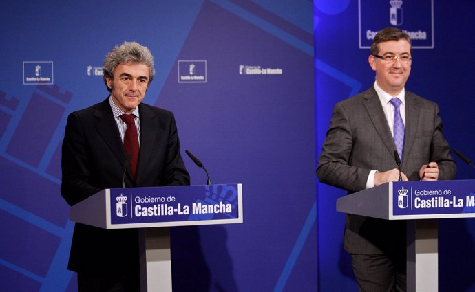 Marín y Esteban en rueda de prensa