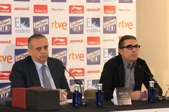 José Luis Sáez y Sergio Scariolo