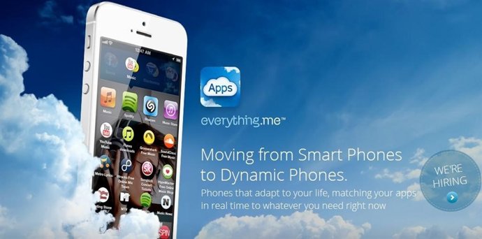 Página web de everything.Me