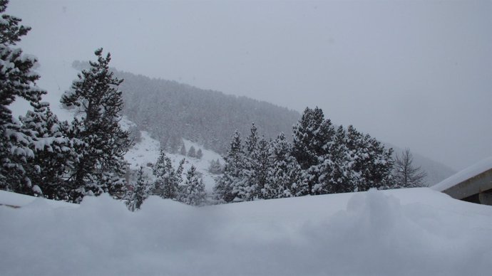 Primeras nevadas en Grandvalira (Andorra)