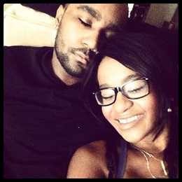 Bobby Kristina y Nick Gordon