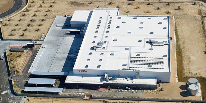 Centro Logístico de Toyota, construido por Inbisa