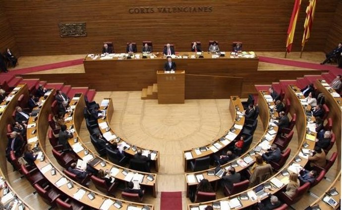 Pleno de las Corts