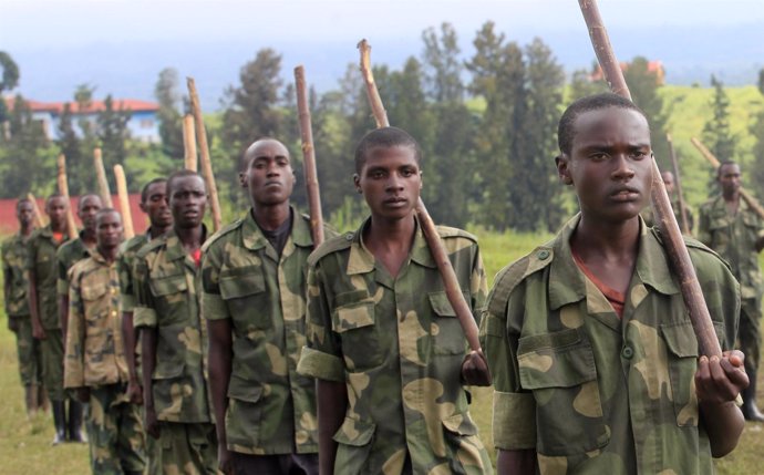 Miembros del M23 en República Democrática del Congo
