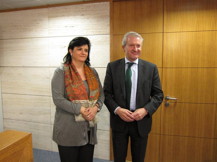 Emilio Del Río y Concepción Arruga, consejeros Presidencia y Hacienda