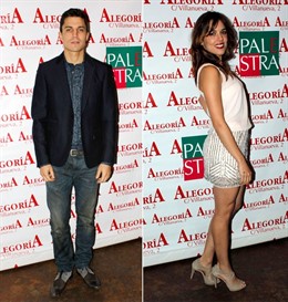 Alex González y Adriana Ugarte