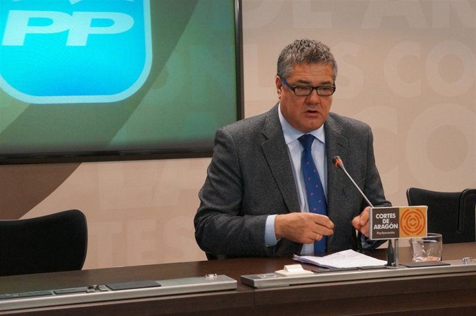 Antonio Torres, portavoz del PP en las Cortes de Aragón