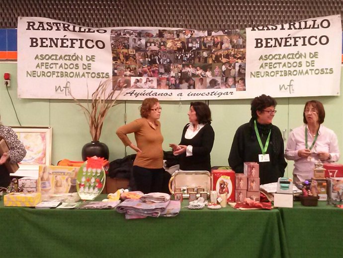Mercadillo benéfico Asociación Española de Neurofibromatosis