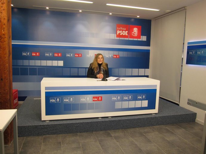 La diputada del PSOE de La Rioja, Emilia Fernández