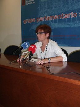 La portavoz del Grupo Parlamentario Socialista, Begoña García Retegui