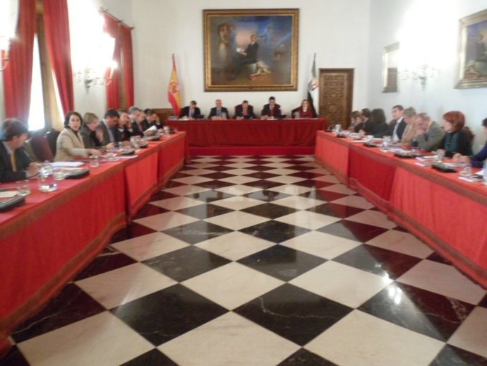 Pleno diputación de Cáceres