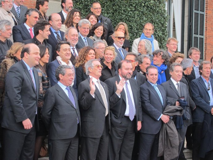 Encuentro previo antes de la entrega de los Premios Ondas
