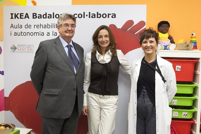 Convenio de colaboración entre el Hospital Sant Pau e Ikea Badalona