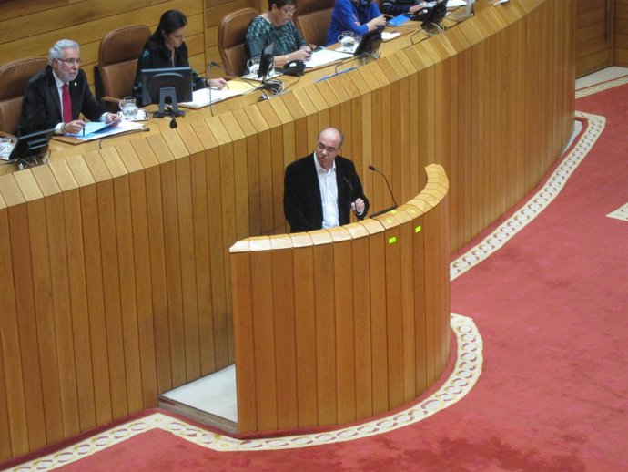 El portavoz parlamentario del BNG, Francisco Jorquera