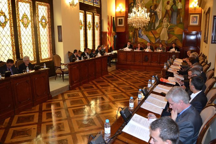 Pleno de la Diputación de Lleida