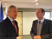 Monago defiende en Europa la necesidad de mantener el aporte de fondos de cohesión para las regiones Objetivo 1