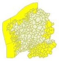 La montaña de Lugo y Ourense y el Sur de ésta provincia estarán este viernes en alerta amarilla por nieve