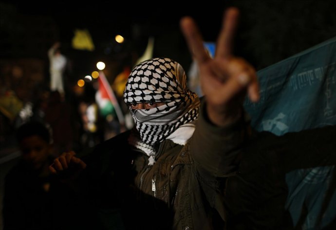 Celebraciones en Gaza del reconocimiento de Palestina en la ONU