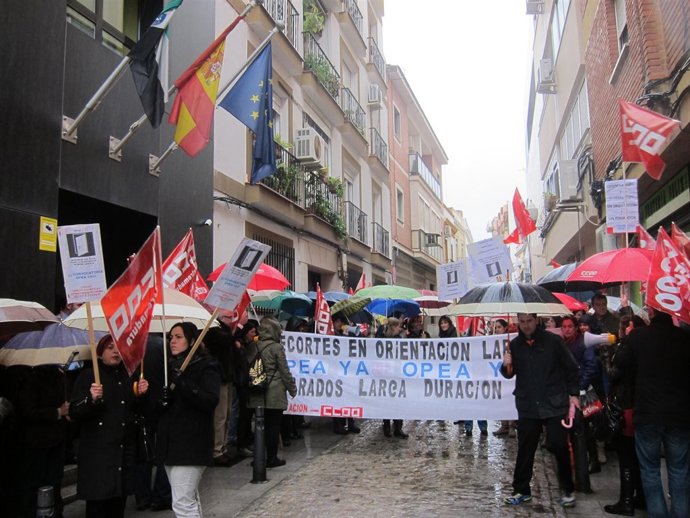 Concentración profesores Mérida