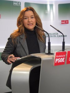 Verónica Pérez, hoy en rueda de prensa