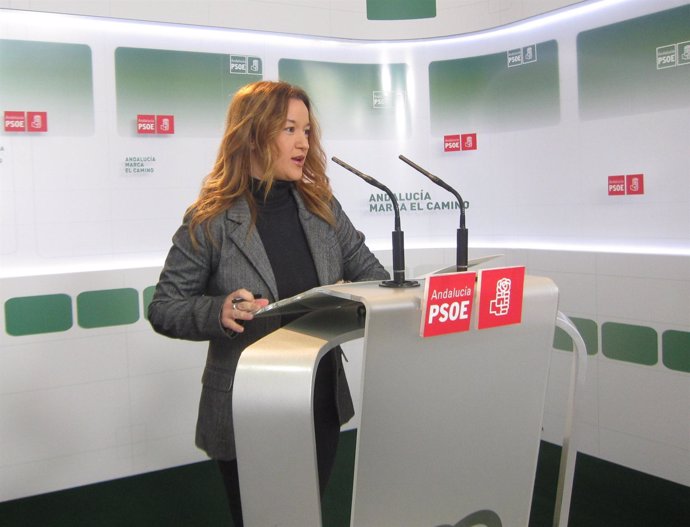 Verónica Pérez, hoy en rueda de prensa