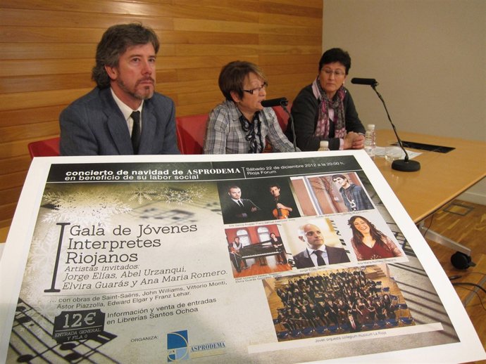 Presencia Gala de Jóvenes Intérpretes de La Rioja
