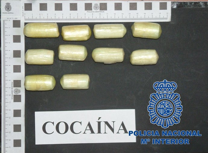 Cocaína decomisada en Maó