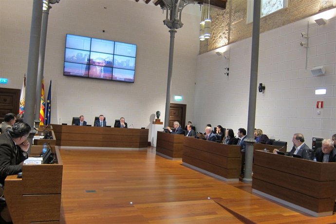 Pleno de la Diputación Provincial de Zaragoza