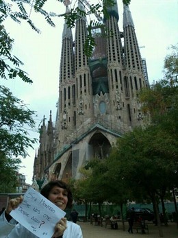 Una MIR en formación andaluza en protesta durante la huelga indefinida
