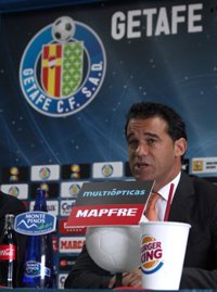 Fútbol.- Luis García (Getafe): "Preveo un partido bonito y muy igualado ante el Málaga"