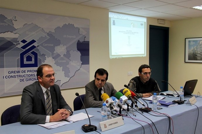 Ramon Corominas, Josep Donés i Pere Bahí