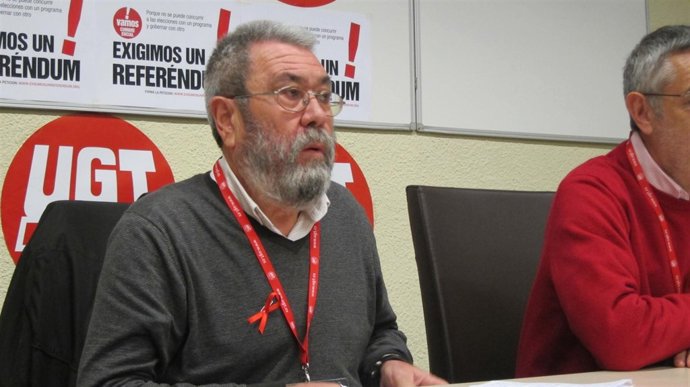 Secretario general de UGT, Cándido Méndez