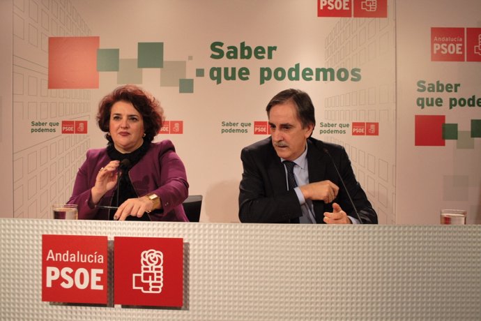Teresa Jiménez y Valeriano Gómez.