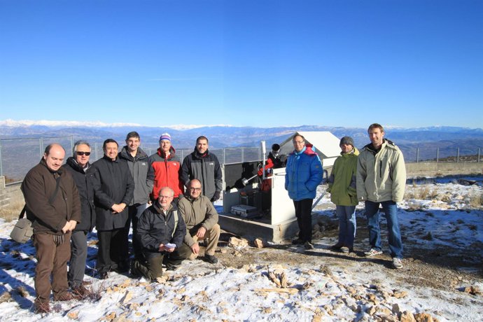 Telescopio que ha instalado el Instituto Hubble en el Montsec