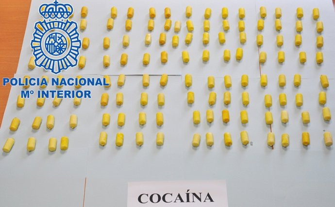 Un kilo de cocaína en 130 dátiles