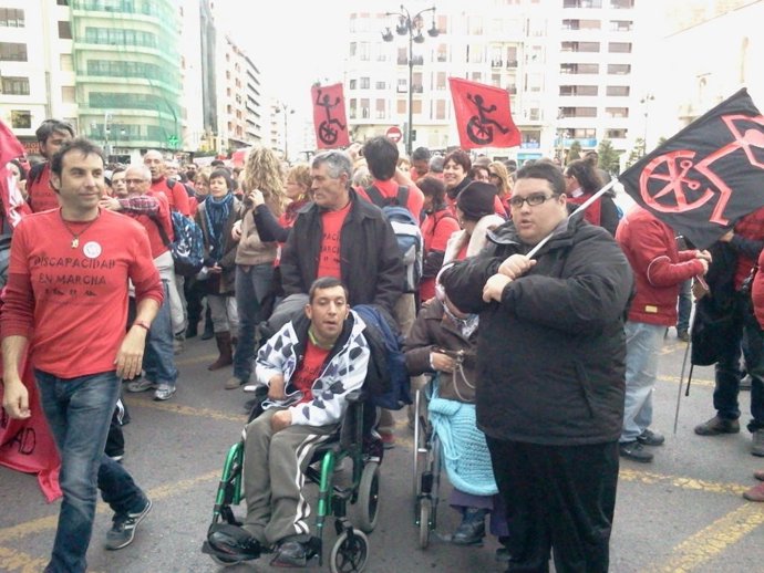 Marcha De Discapacidad