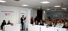 Puig en la constitución del Consell de la Gent Major