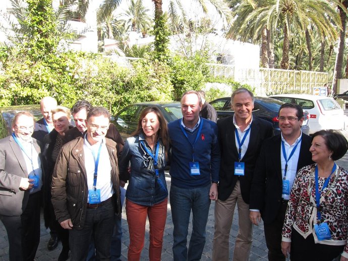 Fabra, González Pons y otros dirigentes 'populares' en la Interparlamentaria 