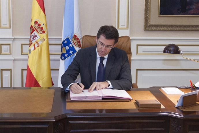 PAZO DE RAXOIO presidente do Goberno galego Alberto Núñez Feijóo, asinará o Decr