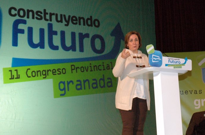 La vicesecretaria Organización del PP andaluz, Ana María Corredera
