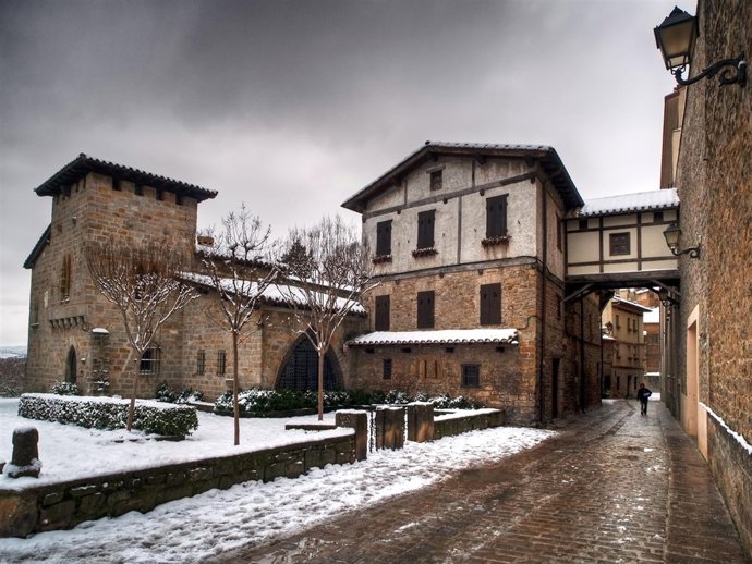 Imagen que ilustrará diciembre en el calendario de Pamplona.
