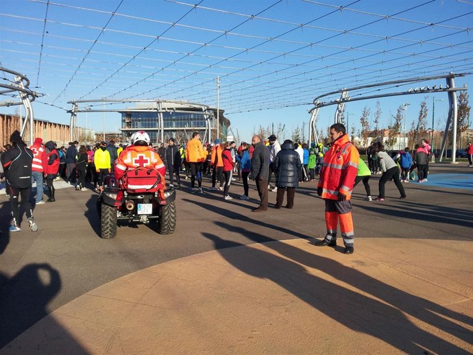 Entrenamiento Solidario del Grupo '7:45'