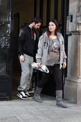 Cesc Fabregas y novia