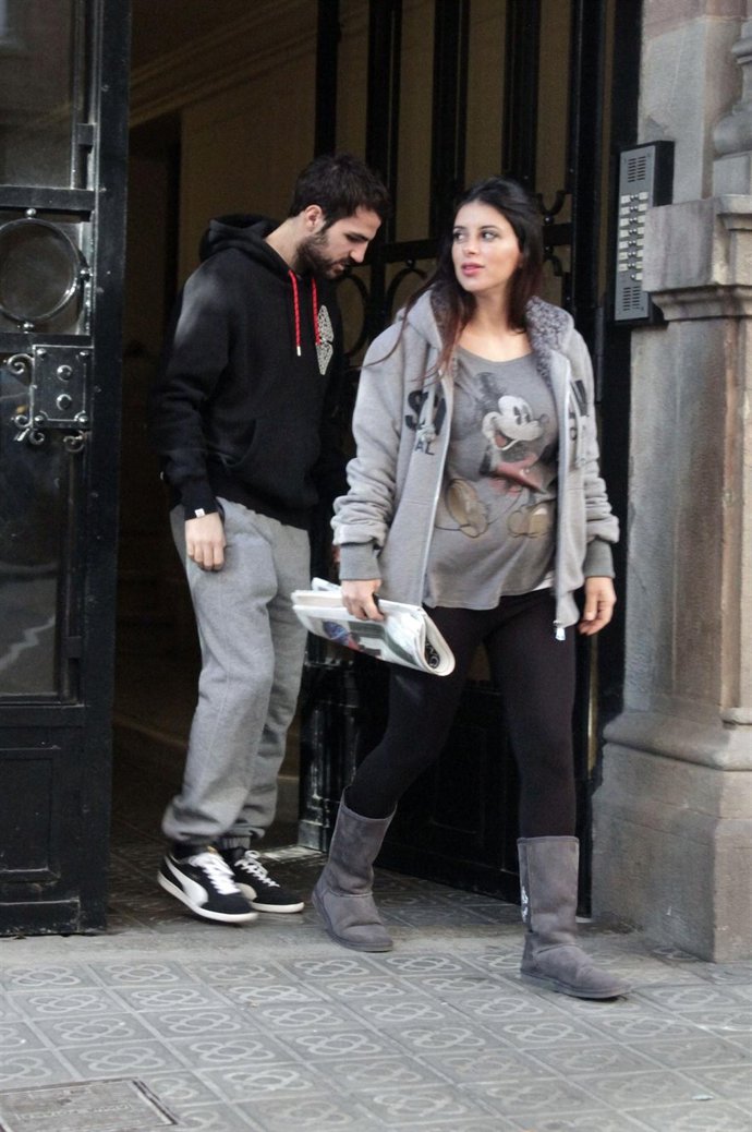 Cesc Fabregas y novia