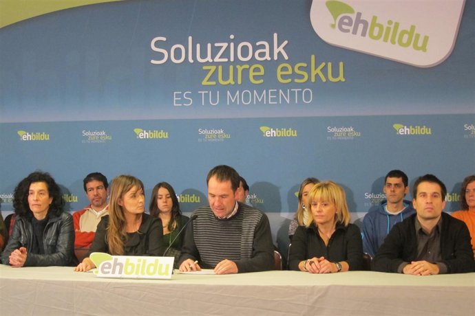 Xabier Lasa y Saioa Villanueva, alcaldes de EH Bildu