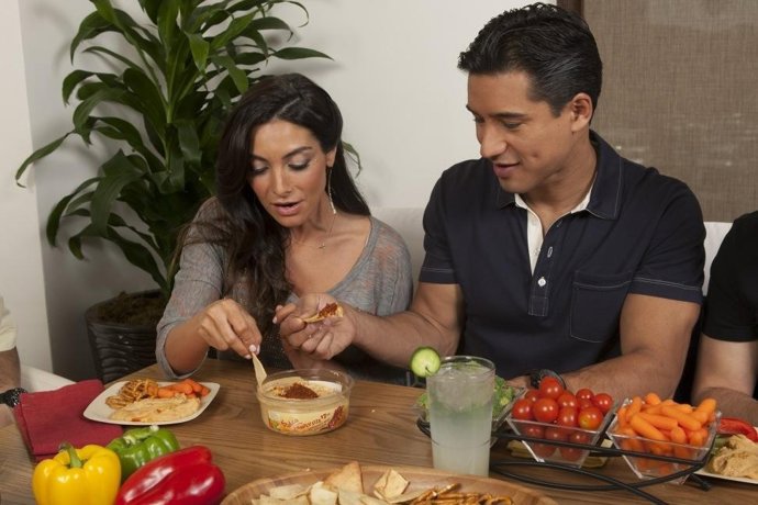 MArio Lopez y Courteney Mazza