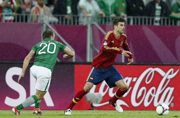 Pique Selección Española Irlanda España